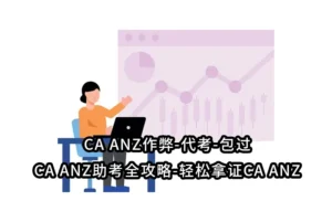 CA ANZ作弊-代考-包过-CA ANZ助考全攻略-轻松拿证CA ANZ